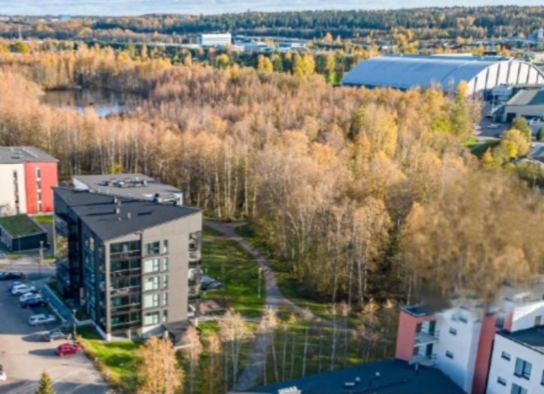 Modern Apartment Near Tampereen Messukeskus, With Own Private And Free Parking Luaran gambar
